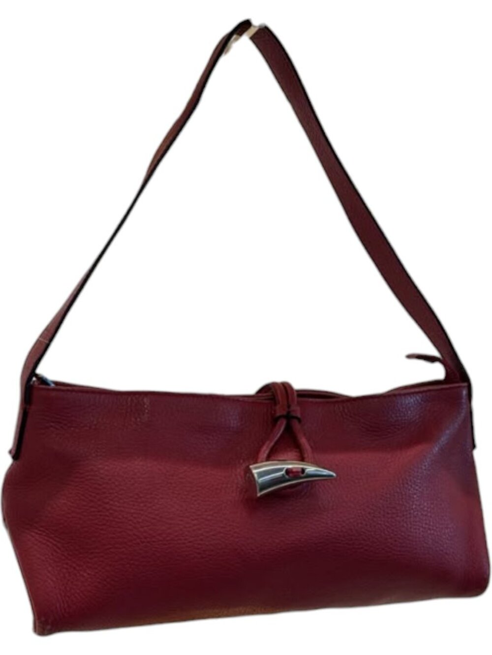 474216CR C2 Burberry Shoulder Bag Red Leather